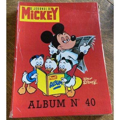Album du Journal de Mickey No 40 De Walt Disney
